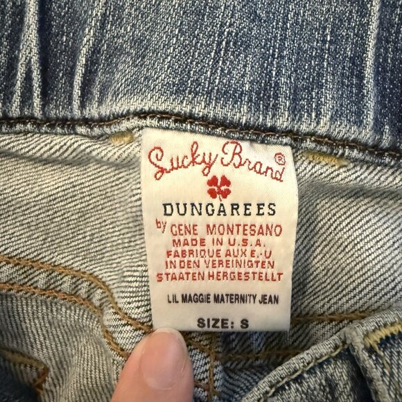 LUCKY BRAND Jeans Women’s Size Small Maternity Pull On Bootcut/Flare Leg Jeans - Picture 8 of 9